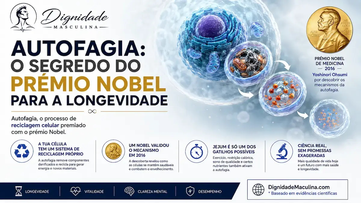Autofagia: o segredo do Prémio Nobel para a longevidade