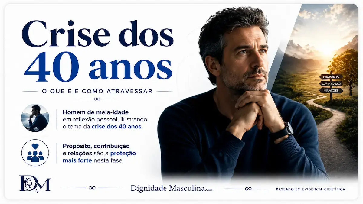 Crise dos 40 anos: o que é e como atravessar