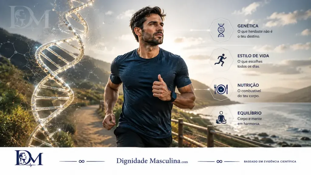 Genética ou estilo de vida, mortalidade masculina e longevidade
