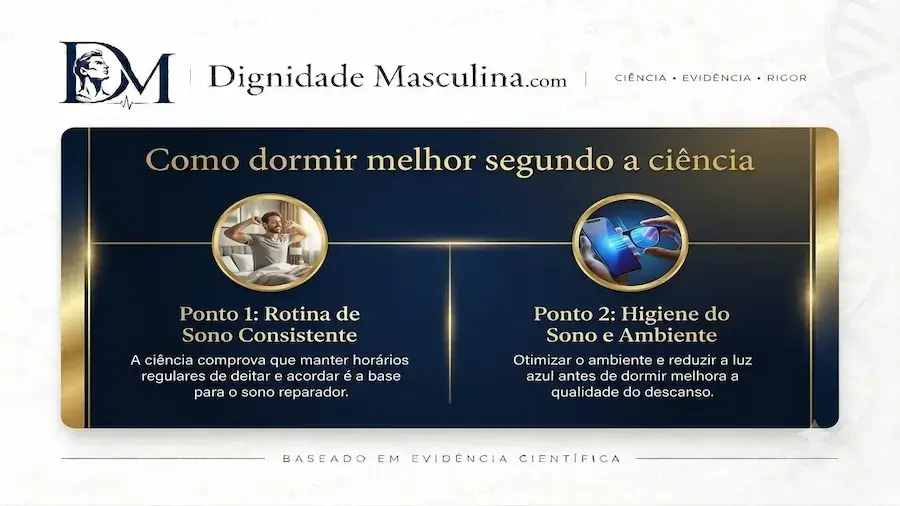 A higiene do sono genérica, relógio biológico e temperatura corporal reguladores do sono.