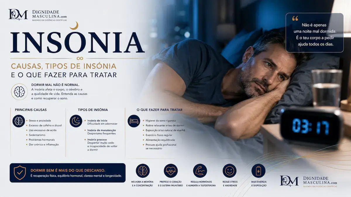 Insónia: causas, tipos de insónia e o que fazer para tratar