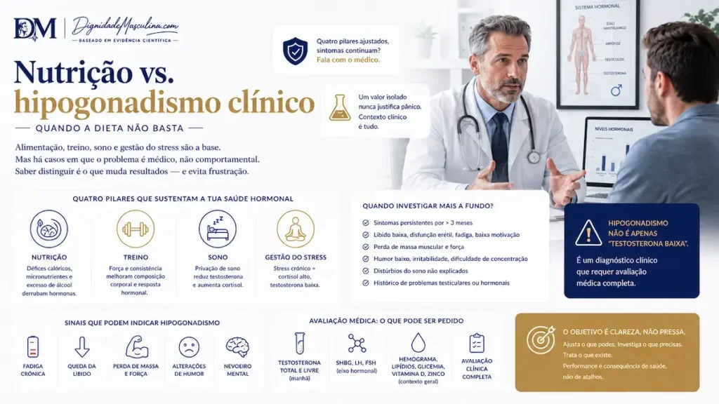 Quando a nutrição não basta e é preciso avaliação médica.