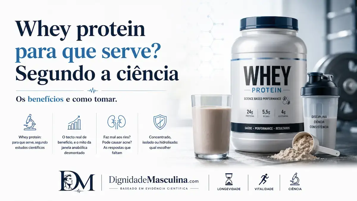 Whey protein para que serve? Segundo estudos científicos